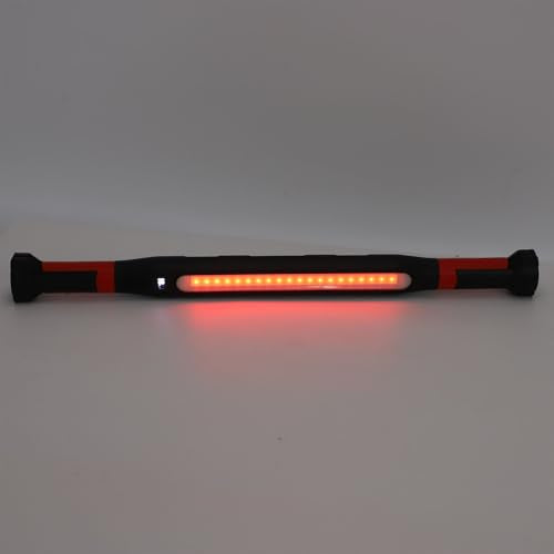 COB Under Hood Light, 1200LM Super Bright USB Rechargeable Magnetic Work Light Bar with 360° Flexible Neck for Car Repair, Garage, Automotive Mechanics
