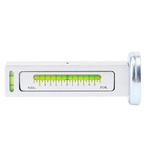 Adjustable Universal Magnetic Gauge Tool, Aluminum Wheel Alignment Gauge for Car Truck Camber Castor - Durable Aluminum, Easy Operation, Accurate Angle Measurement