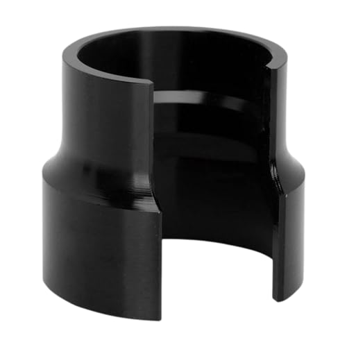 kowaku Motorcycle Rear Shock Seal Head Push Tool, CNC Aluminum Alloy for 40-50mm Shock Absorber Maintenance, Black - color: black