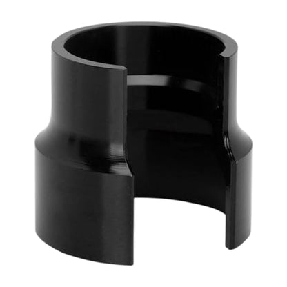 kowaku Motorcycle Rear Shock Seal Head Push Tool, CNC Aluminum Alloy for 40-50mm Shock Absorber Maintenance, Black - color: black