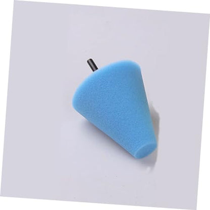 SHERCHPRY 3pcs Cone Shaped Car Wheel Hub Cleaning Pad Sponge Car Wash Tool for Automotive Polishing and Buffing Pad