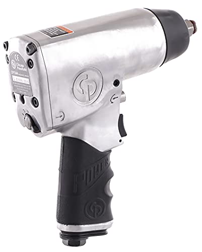 Chicago Pneumatic CP734H - 1/2 Inch Air Impact Wrench, Pistol Handle, Max Torque Reverse Output 425 ft. lbf / 576 Nm, 9,500 RPM, Pin Clutch, Industrial Tool, Automotive