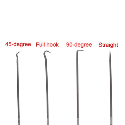 4 Pcs Long Pick and Hook Tool Set
