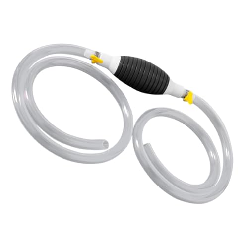 Transfer Pump Kit Manual Siphon Pump for Oil Gas Flexible Hose Construction for Automotive Use Versatile Fluid Extractor for Cars Trucks More