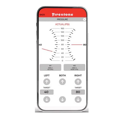 TrendsAuto Firestone Airide Ride-Rite Rear Air Spring Kit with Air Command Dual Wireless App Only Standard Compressor fits 2005-2023 Tacoma & Prerunner 2WD with 0" Lift | TrendsAuto Decal - size: Dual Path (App Only)