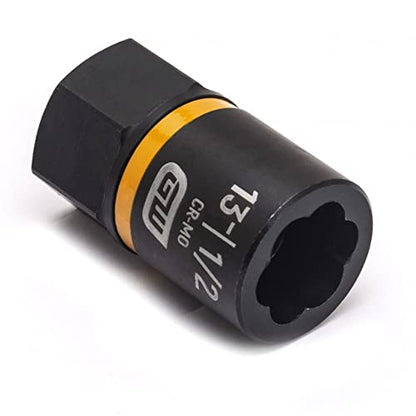 GEARWRENCH 3/8" Drive Bolt Biter Impact Extraction Socket 13- mm [1/2"] - 84765 - size: 3/8 Drive, 13-mm, 1/2", style: METRIC