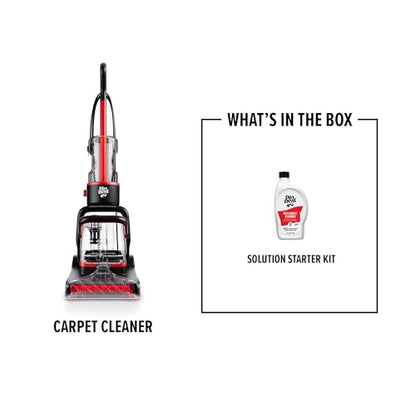 Dirt Devil Full Size Carpet Cleaner Machine for Carpet and Upholstery, Deep Cleaning Carpet Shampooer Machine with Two Cleaning Modes, Pair with Dirt Devil Carpet Cleaner Solution - style: Carpet Washer