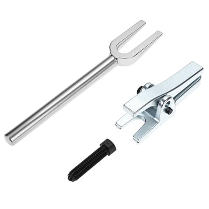QWORK Ball Joint Separator, 15/16 Inch Pickle Fork Tool, Steel Tie Rod Removal Tool, Ball Joint Removal Tool Adjusts from 1-1/3" to 2-1/8"