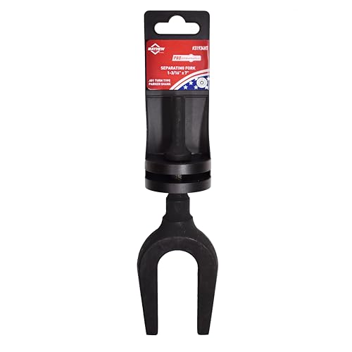 Mayhew Tools 31934HT Pneumatic Separating Fork, 1-3/16" x 7" Hang Tag, Black Oxide Finish - size: 1-3/16" x 7" Hang Tag