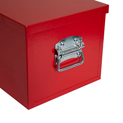 30" Craftsman Utility Box in Red - color: Red