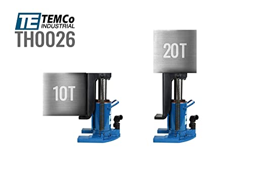 TEMCo Hydraulic Container/Machine Toe Jack (10 Ton - 20 Ton) Lift Capacity TH0026 - size: 10 Ton Toe / 20 Ton Top Capacity