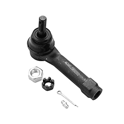 Detroit Axle - Front Tie Rods Kit for 1999-2006 Chevrolet Silverado 1500 | GMC Sierra 1500 2000-2006 Yukon Suburban Tahoe, Inner & Outer Tie Rods Pitman Arm Idler Arm w/Bracket Replacement [4-Groove]