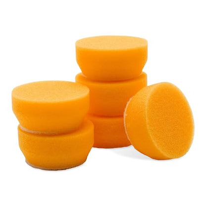 Griot's Garage 1" BOSS Correcting Foam Pads for Car Polishing, Buffing, Detailing and Light to Moderate Auto Paint Correction, Durable, Machine-Washable, Pack of 6 - size: 1" Pads (Set of 6)