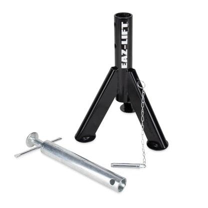 Camco Eaz-Lift Telescopic RV Jack, Set of 2 - Adjustable from 16-inches to 30-inches - Constructed of Durable Steel & Powder Coated - Features a 6,000 lb. Load Capacity - 48864 - style: Ships in Own Container