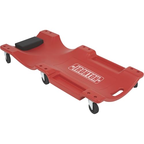 Ironton Low-Profile Creeper, 280-Lb. Capacity, 40in. L | Controlled lifting, Shop and garage use, Stable support, Easy positioning, Durable steel construction