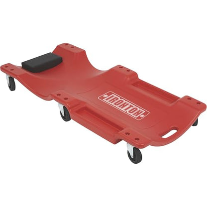 Ironton Low-Profile Creeper, 280-Lb. Capacity, 40in. L | Controlled lifting, Shop and garage use, Stable support, Easy positioning, Durable steel construction