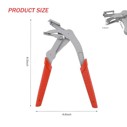 Car Clip Pliers, Panel Clip Removal Pliers,Heavy-Duty Non-Destructive Removal Tool for Door Panels, Trim Clips, Rivets, and Interior Panels, Damage-Free Disassembly