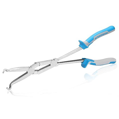 SPEEDWOX 13-Inch Long Reach XL Pivot Ring Nose Pliers - Automotive Hose Remover with Twin Grip - style: Hose Grip Pliers