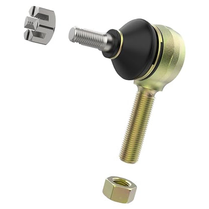 10L0L Golf Cart Tie Rod End Kit for Club Car DS 1976-2008 G&E,OEM 7539 7540 | 2 Left-Hand & 1 Right-Hand Thread Ball Joints; Restores Steering Precision; Greaseable; Diy Install, Basic Tools; Sturdy