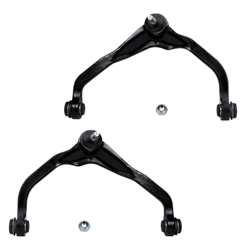 Detroit Axle - Front Struts Kit for Jeep 2008-2012 Liberty 2007-2011 Dodge Nitro 2 Struts with Coil Spring Assembly 2 Upper Control Arms with Ball Joints 2009 2010 Replacement Suspension Kit - size: 4CQ42853/ Big strut kit