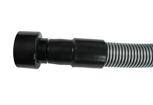 16 Ft. Premium Shop Vacuum Extension Hose with 2 tank adapters and 1.25" curved end - size: 16 Ft. Hose