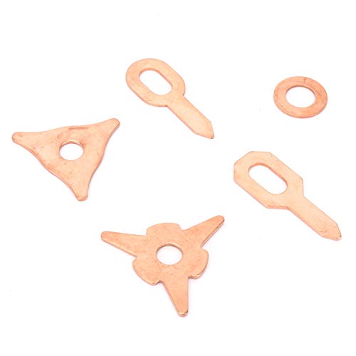 Hilitand 110pcs Dent Pulling Puller Rings withOT Round for Automotive Sheet Metal Welding Repair, Hilitandudmw491ggy