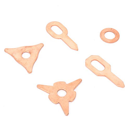 Hilitand 110pcs Dent Pulling Puller Rings withOT Round for Automotive Sheet Metal Welding Repair, Hilitandudmw491ggy