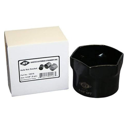 AFF 3/4" Drive Wheel Bearing Locknut Socket (Available in 6 or 8 Points & Multiple Sizes) - size: 4-3/8", style: 6 Point