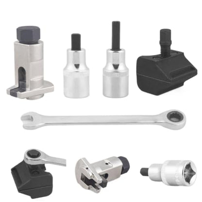Hydraulic Shock Absorber Manual Ball Joint Bushing Removal Tool Kit Suspension Separator Strut Split Hub Steering Spreader Tool