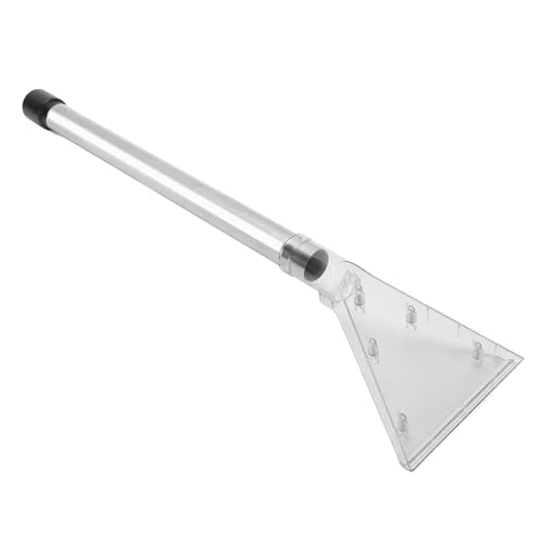 Sorandy Shop Vacuum Extractor Attachment, Carpet Tool Stainless Steel Clear Extractor Attachment for Wet Dry Home Use