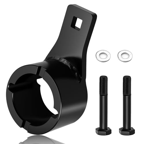 Harmonic Balancer Pulley Holder Tool Compatible with Toyota/Lexus Crankshaft Damper Pulley with 2PCS Crank Bolts Included