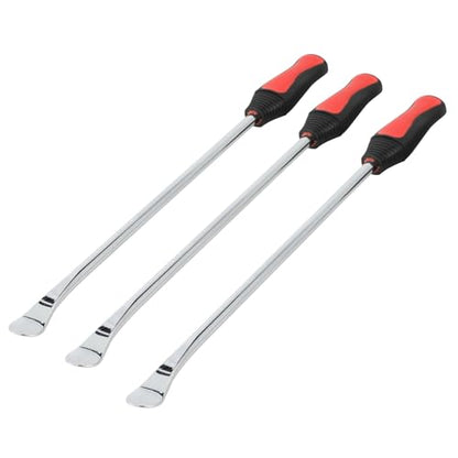 Tire Spoon Levers Dirt Bike Tire Scooter Iron Changing Removal Repair Tool Kit for Motorcycles ATV UTV Lawn Mower with 3 Rim Protectors