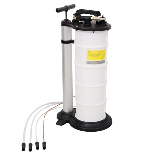 Pneumatic/Manual Oil Extractor Pump, Oil Changer Vacuum Fluid Evacuator Extractor for Automotive Fluids Vacuum Evacuation (9L) - size: 9L