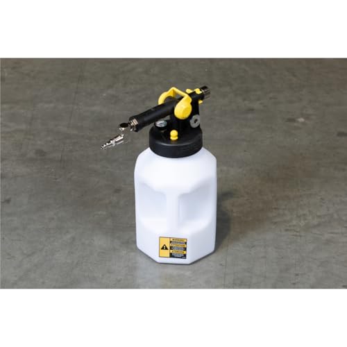 Mityvac MV7105 Fluid Extractor Dispenser for Evacuating, Topping-Off, Refilling Reservoirs or Bleeding Hydraulic Brake/Clutch Systems, 1.2 Gallon, 120 PSI, Compressed Air, Vacuum or Positive Pressure - style: MV7105