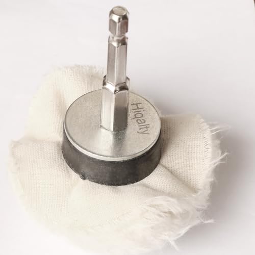 8pcs Polishing Wheel for Drill, Buffing Wheel Polisher Kit with 1/4" Hex Shafts,Abrasive Wheels for Power-Operated Grinders (8)