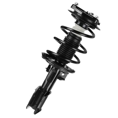 Detroit Axle - AWD 2 Front Struts for Mercedes-Benz C300 C230 C350 C250 [Excludes RWD; W204 Chassis], Quick Complete Struts with Coil Spring Assembly Replacement Suspension Shock - size: 11480x2/Pair