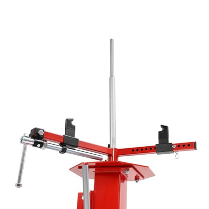 ECOTRIC Multifunctional Manual Tire Changer for 4" to 16.5" Tires | Adjustable Mount Demount Tool Suitable for Motorcycles, ATVs, Trucks, Go-Karts, Trailers, Bikes Steel