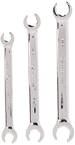 Crescent 3 Pc. Flare Nut SAE Wrench Set - CFNWS0, Grey