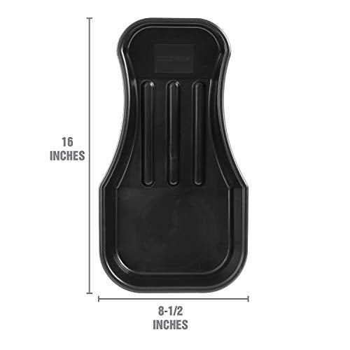 OEMTOOLS 87017 Low Profile Oil Drain Pan, 2.8 Quart, Black