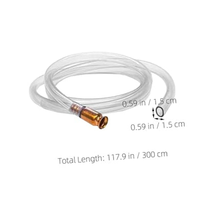 SOLUSTRE Automatic Water Pipe Kit Gas Siphon Pump Fuel Transfer Hose Oil Siphon Hose Versatile Easy to Use