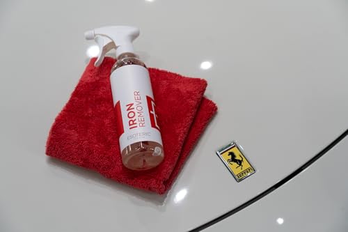 ESOTERIC Iron Remover Decontamination Spray 1 Gallon, Easy to Use, Iron Remover Car Detailing Supplies, Activates Red, Low Odor, Removes Iron Brake Fallout, Perfect for Your Car Detailing Kit - size: 1 Gallon