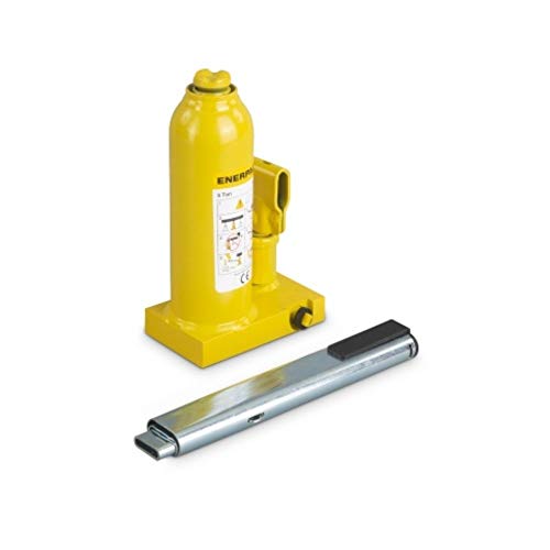 Enerpac GBJ005A Hydraulic Industrial Bottle Jack | 5 Ton Capacity | 5.91 Inch Stroke | Overload Safety Relief Valve
