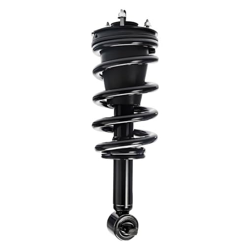 Detroit Axle - 4WD Struts Shocks Kit for 2014-2018 Chevrolet Silverado 1500 GMC Sierra 1500, 2 Front Struts Coil Spring Assembly 2 Rear Shock Absorbers Replacement Suspension - size: 4AQ47491-V1/ strut shock kit