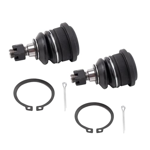 TRQ Front Lower Driver and Passenger Side Ball Joint Set Compatible with 11-15 Hyundai Accent 11-16 Elantra 13-14, Coupe 13-17 Elantra GT 12-17 Veloster - style: PSA29203