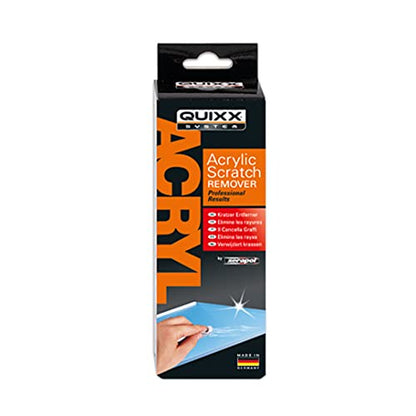 QUIXX 10003 Acrylic Scratch Remover - Removes Scratches From Clear Acrylic and Plexiglas Surfaces On Cars, Motorcycles, Caravans, and Boats - style: Acrylic scratch remover