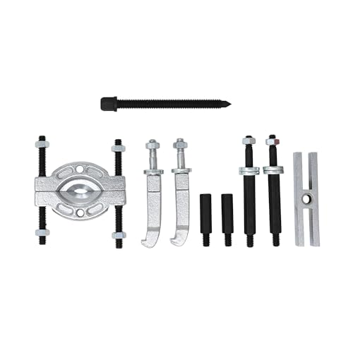 CTA Tools 3035 Bearing Separator and Puller Set – Compact Gear and Pulley Removal Kit with Yoke, Extensions, and Wiper Arm Puller – Includes Blow-Molded Case