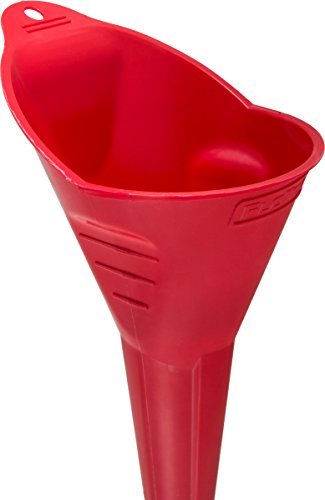 FloTool Automotive Funnel for Gas, Oil, Transmission, Coolant and Other Fluids, with QuickFill Technology & Splash Guard (10718WR)