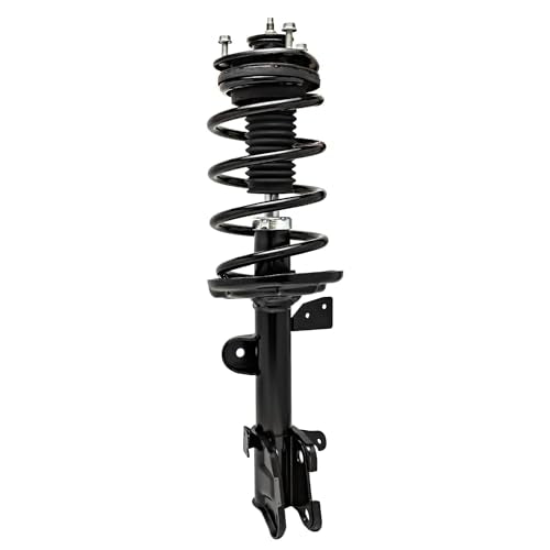 Detroit Axle - Front Struts with Coil Springs Rear Shock Absorbers Replacement for 2009-2015 Honda Pilot - 4pc Set - size: 4AQ48503/ strut shock kit