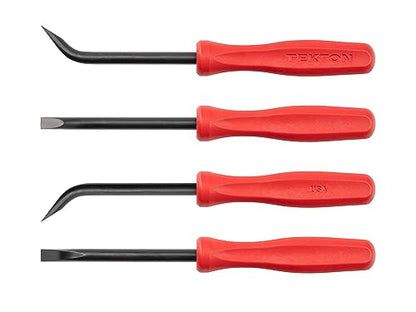 TEKTON 1/4 Inch x 6-1/2 Inch 50-Degree Mini Pry Bar | LRD84101 | Made in USA - size: 1/4 Inch 50-Degree