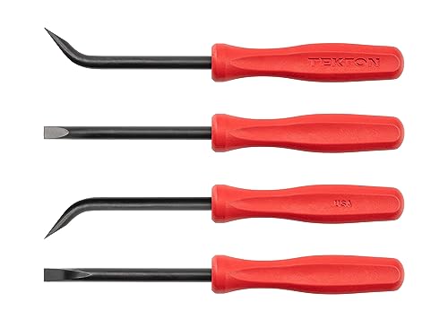 TEKTON 1/4 Inch x 6-1/2 Inch 50-Degree Mini Pry Bar | LRD84101 | Made in USA - size: 1/4 Inch 50-Degree